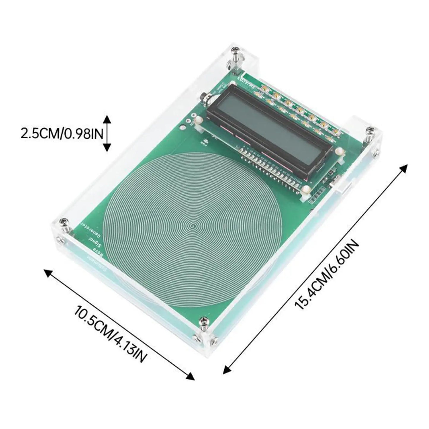 7.83HZ Schumann Wave Generator Natural Bio-Healing Ultra-low Frequency Pulse Generator 3.5MM Audio Resonator Vibration Speaker
