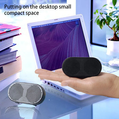 Portable Laptop Mini Speaker Replacement Universal Computer USB Powered Soundbox Music Playing Device Computers Accessories