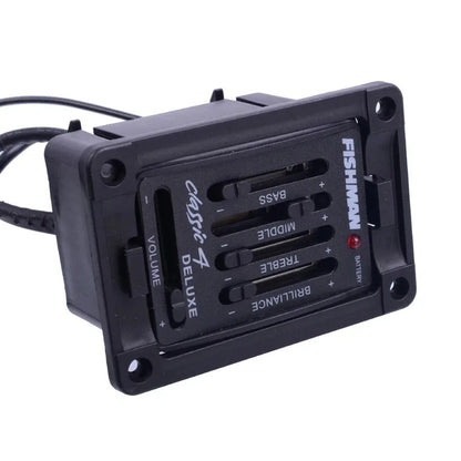 Classic 4 Deluxe Preamp PreAmplifier Pickup EQ Tuner for Acoustic Guitar