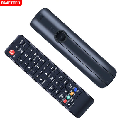 Black plastic samsung remote control replacement with matte finish for ah59-02425a ah59-02413a ht-e330k home system