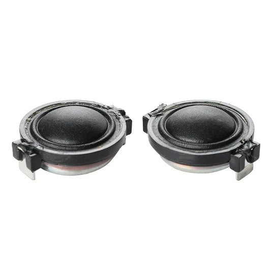 Black aiYIMA 1 inch 25mm tweeter speaker with textured dome silk film audio treble and metallic mounting brackets, ohm 10w dome