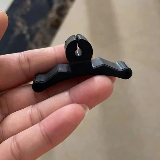 Black plastic mic clamps stringed instrument clip designed for microphone clips violin and musical instrument microphones