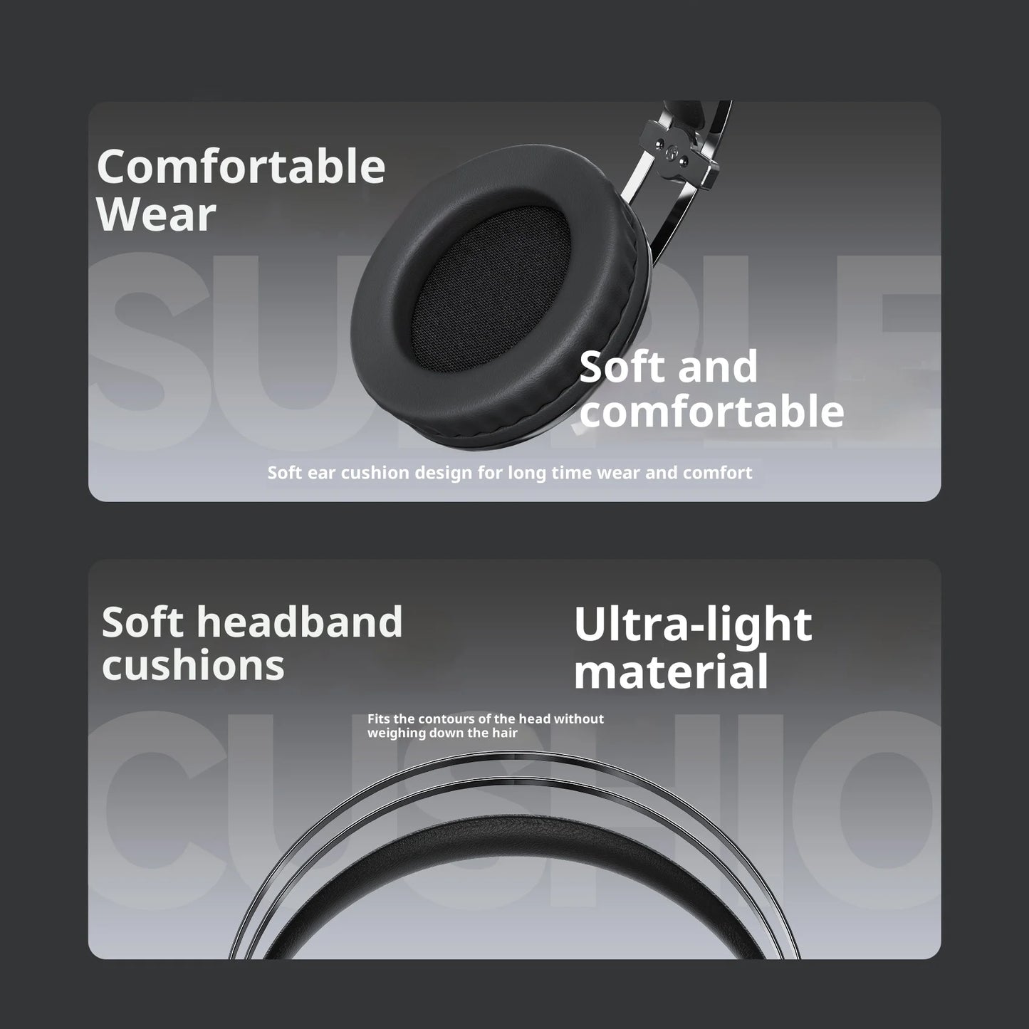 3.5mm Wired Professional Monitoring Headphones,DJ Headphones,Studio Over Ear Monitor Music Headset Earphone For Phone PC