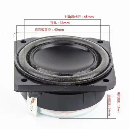 1.6 inch 40MM Amazon Echo dot3/dot4 smart speaker neodymium magnetic full frequency speaker 4 Euro 8W