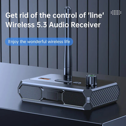 NEW Bluetooth 5.3 Audio Receiver USB U-Disk Play 3.5MM AUX Jack RCA Optical Fiber Wireless Adapter For Car Kit Speaker Amplifier