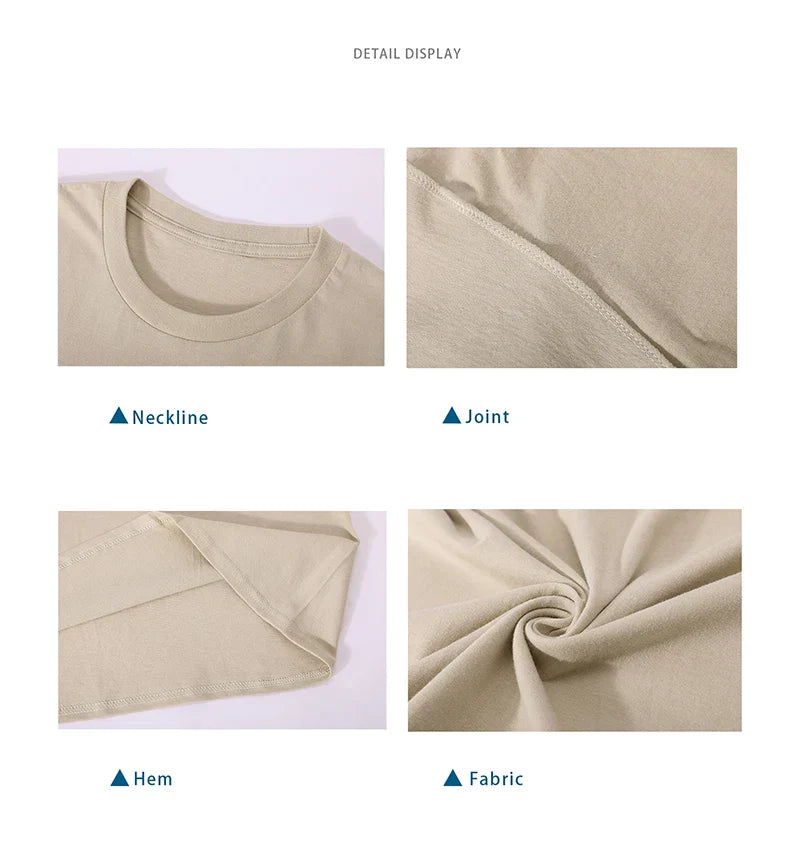 Beige hip hop frank cotton t shirt with soft smooth texture and neatly stitched neckline womens tops novelty design