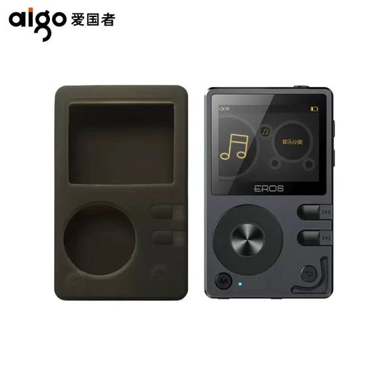 Black eros portable audio lossless music player usb dac with circular dial and dac support 32g tf card