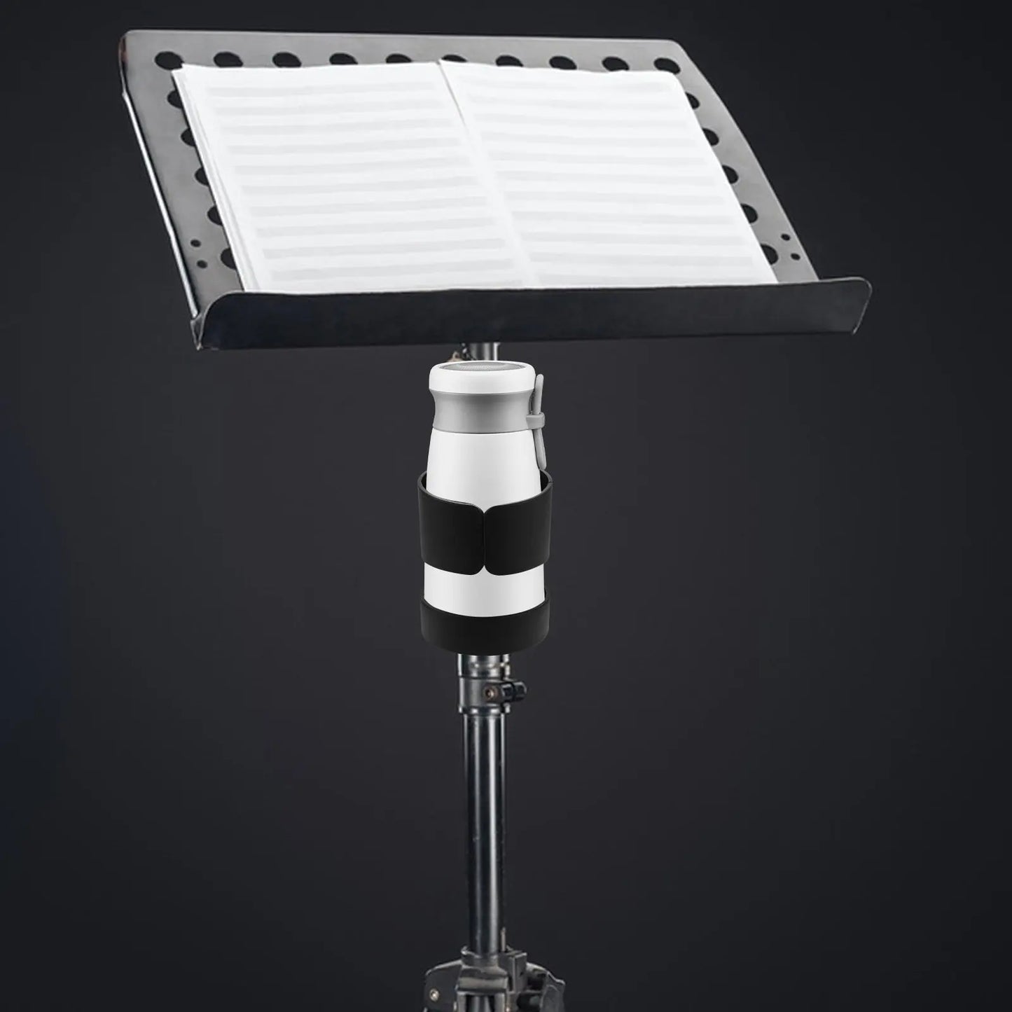 Multifunctional Music Stand Portable Foldable Adjustable Sheet Music Holder Suitable for Practice Performance and Studio Use
