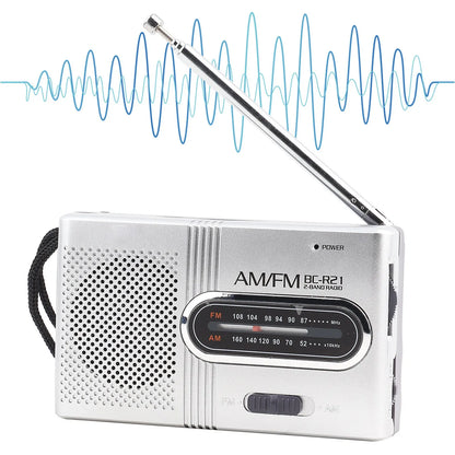 Universal Portable AM/FM Mini Radio Stereo Speakers Receiver Music Player new