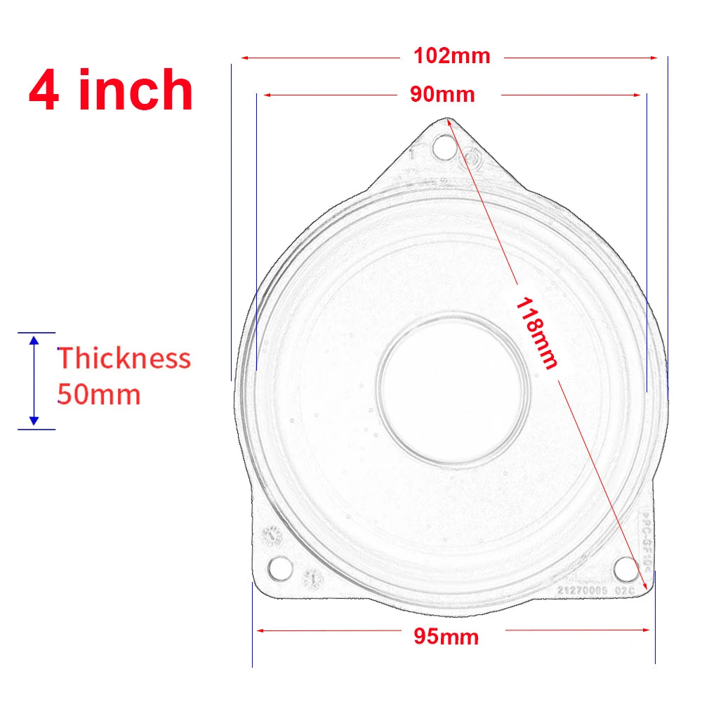 For BMW F30 F20 F10 G20 Midrange Door Speaker Horn For BMW G01 G30 F48 F34 3GT X1 X2 3 Series Loudspeaker Audio Sound Speakers