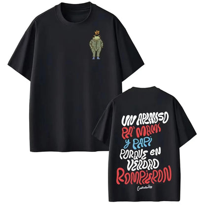 Rapper Bad Bunny Tour 2026 Album Merch T Shirt Debi Tirar Mas Fotos DTMF Fashion T-shirt Men Hip Hop Pop Music Short Sleeve Top