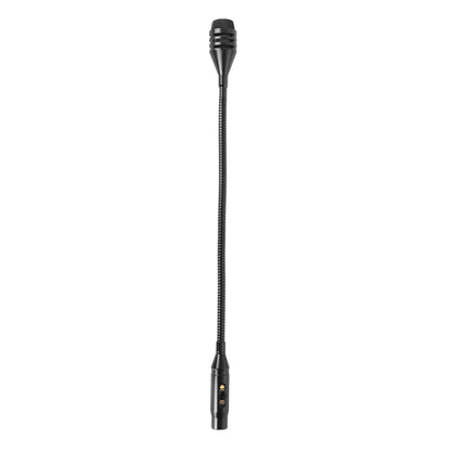 Black depusheng professional dynamic shout microphone ktv bar gooseneck with flexible matte finish and switch for mixer