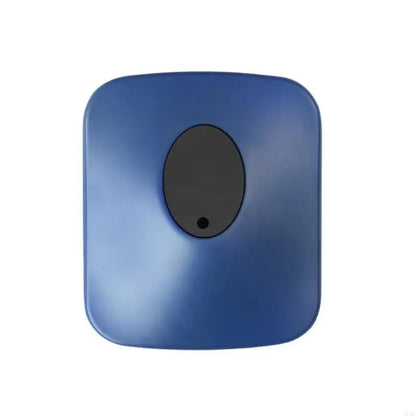 Blue square-shaped professional studio monitors speaker stand with rounded edges for kef lsx ii surround sound speakers