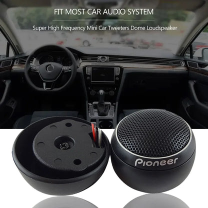 1Pair 300W Car Stereo Speakers Music Car Tweeters Car Audio Silk Film Speaker Boxes High-Pitched Modificat Tweeter Loudspeaker