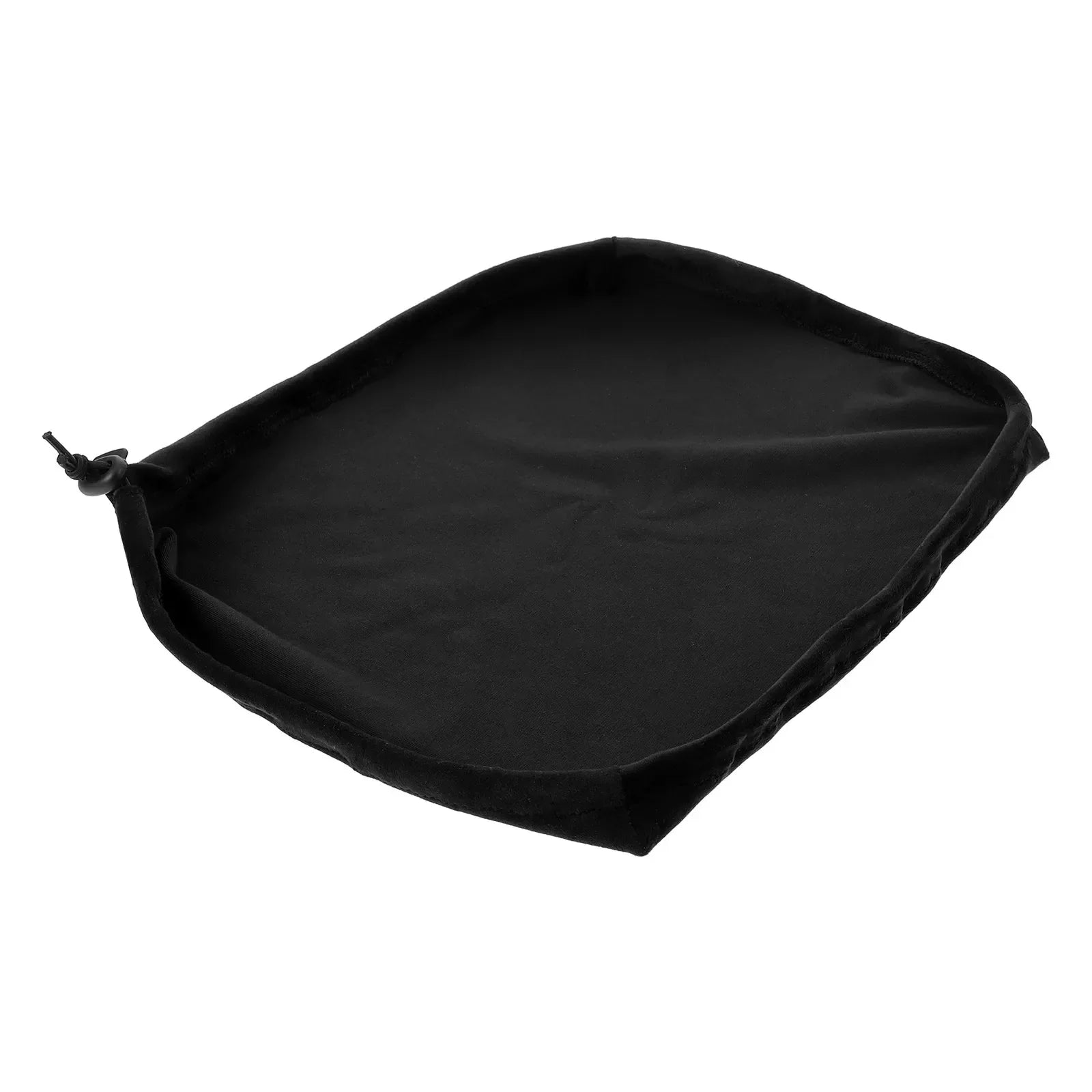 Black velvet drawstring pouch as a guard cover stretchy console dust guard for sound mixer dustproof protection