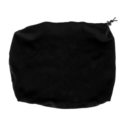Black velvet pouch with drawstring closure for dj console dust guard cover stretchy protective sound mixer dustproof use