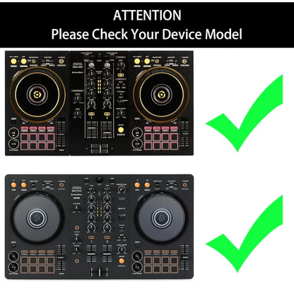 Black and gold pioneer dj controller with two turntables inside eva dj controller case eva with cushioning sponge safety