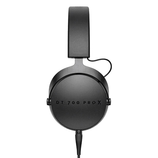 Black matte professional hifi monitoring over-ear headphones dt 700 pro x with comfortable fit ideal for music production