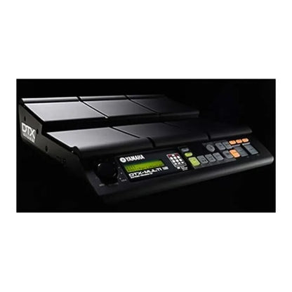 Black yamaha dtx multi pad electronic drum pad with eight playing surfaces and responsive touch sensitivity for production