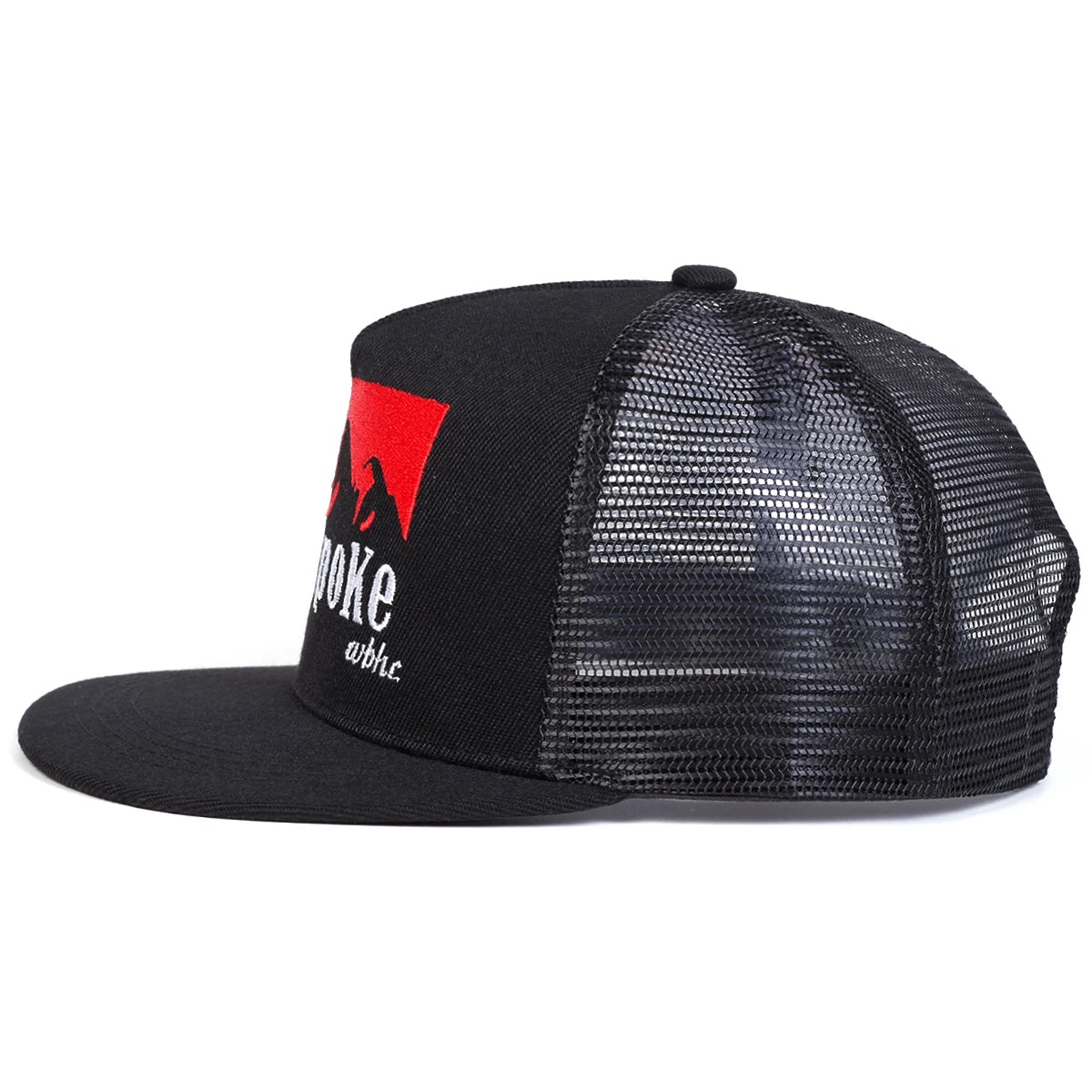 Unisex COWPOKE Letter Embroidery Hip-hop Net Hats Spring Summer Outdoor Adjustable Casual Baseball Caps Sunscreen Hat