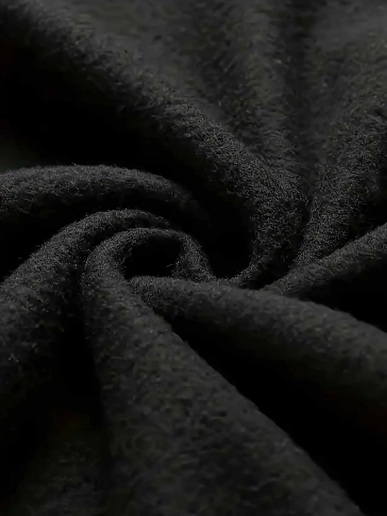 Black textured woolen fabric of eddie munson the demogorgon zipper hoodie women cannibal flower hooded sweatshirt harajuku streetwear