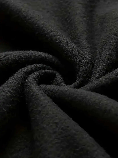 Black textured woolen fabric of eddie munson the demogorgon zipper hoodie women cannibal flower hooded sweatshirt harajuku streetwear