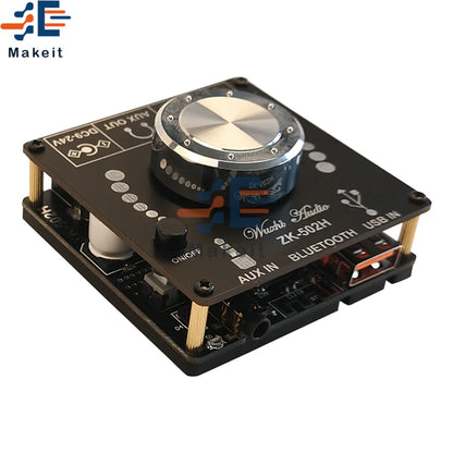 ZK-502H TPA3116D2 HIFI 2x50W stereo bluetooth 5.0 class d audio power amplifier board module sound equipment home music diy kit