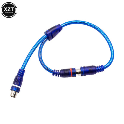 Car MP3 Audio RCA Y Splitter Cable Adapter Cord Converter Splitter Cable Female Male Power For Subwoofer Portable Speaker Player