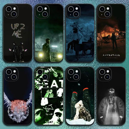 Yeat Lyfestyle Phone Case For IPhone 17 12 13 14 15 16Pro Max Plus Classic black soft shell