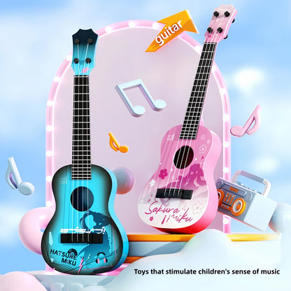 Beginner's Guitar Ukulele for Guitar Novices, Musical Instrument for Male and Female Students