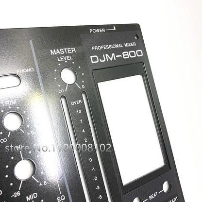 Black plastic faceplate dnb1144 fader panel dah2427 dah2426 for pioneer djm800 professional mixer new stock