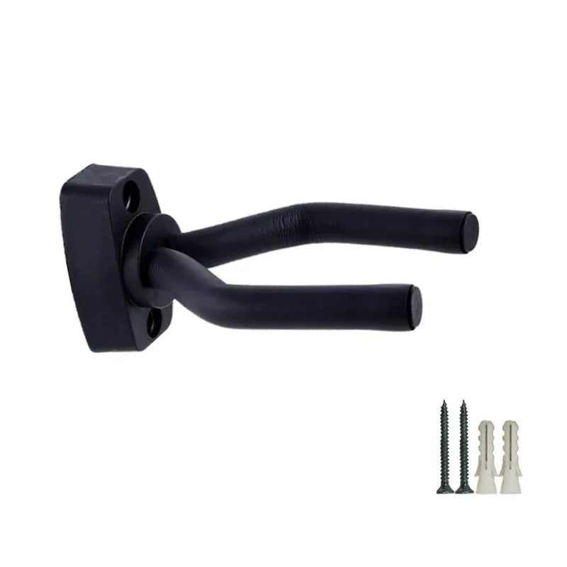 Black matte guitar wall mount with adjustable arms holder racks violin rack bracket display for guitar bass basses