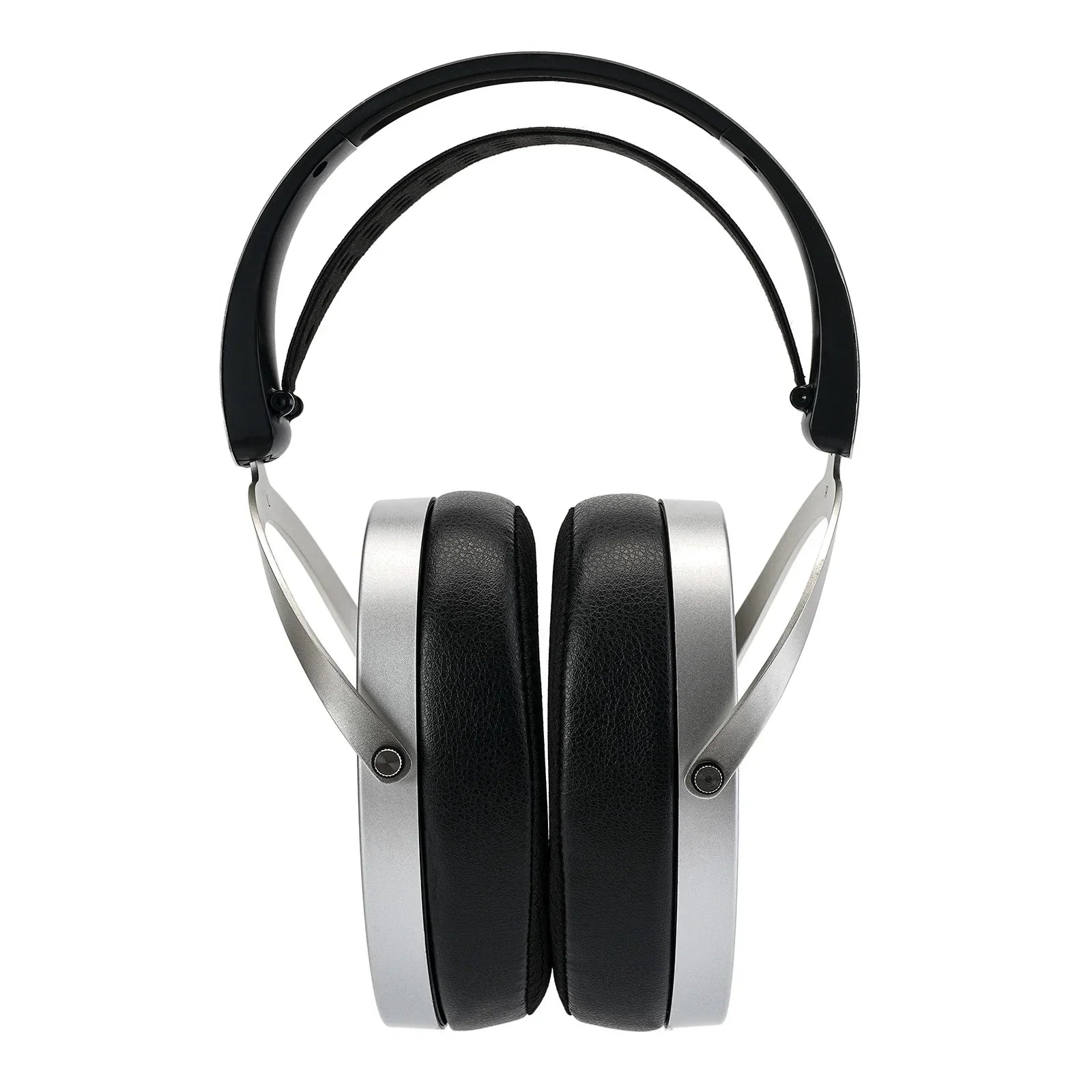 Black and silver hifiman edition xv headphone with padded earcups and enhanced magnet for high fidelity audio