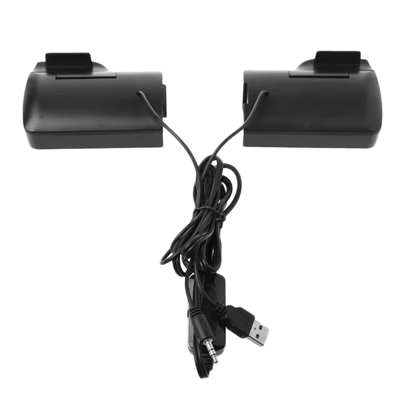 Black plastic xbox one controller charging station with dual slots and coiled usb cable for wired speakers good holiday party supplies