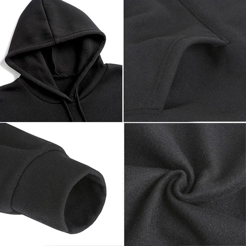 Black hit me hard and soft tour hoodie billie pullover with soft fleece lining and graphic printing autumn winter design