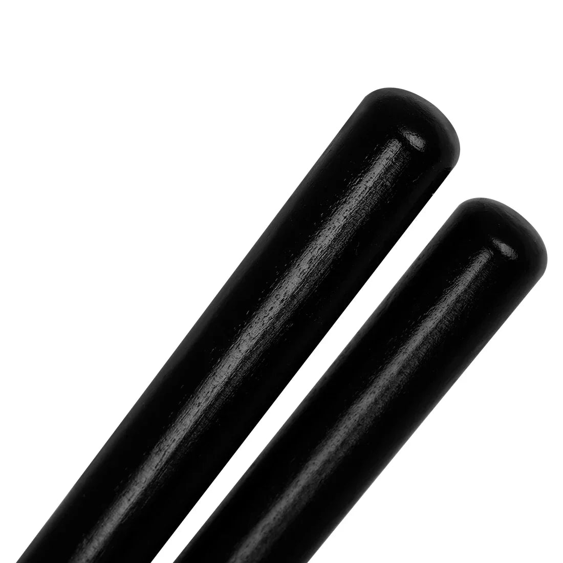 Irin drumstick jazz drum 5a solid maple pair with black glossy finish and rounded tips for percussion music instrument