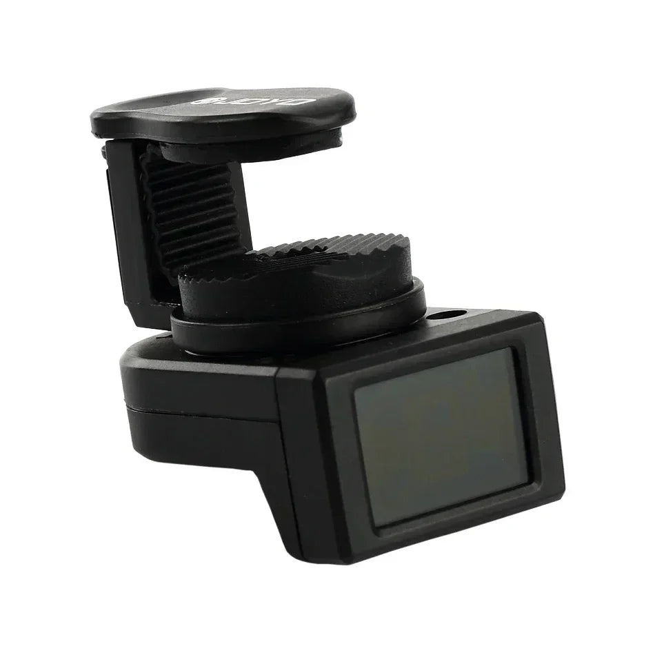 Black plastic mini guitar tuner jt-306 digital lcd clip on tuner for electric acoustic classic chromatic guitar bass