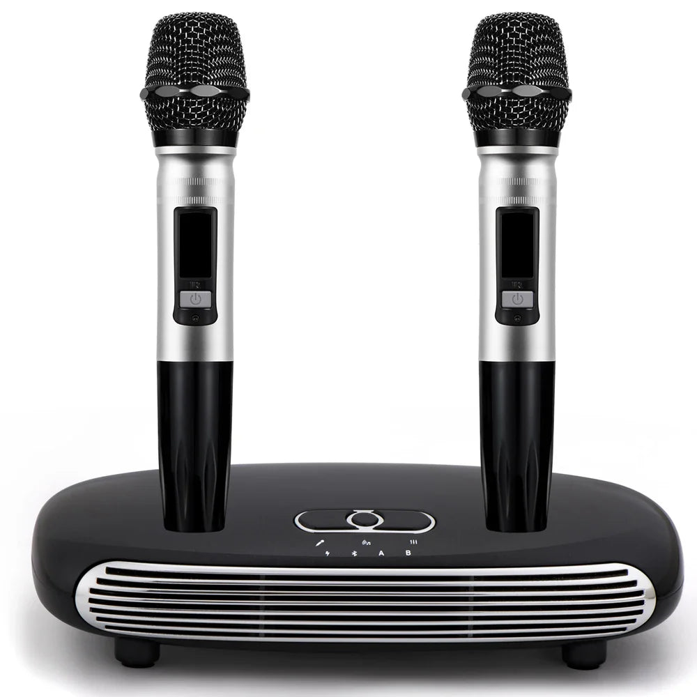 K8 Optical Coaxial Wireless Bluetooth 5.0 Karaoke Box Microphone Karaoke Player Home Karaoke Echo Mixer System Singing Machine - Type Beat