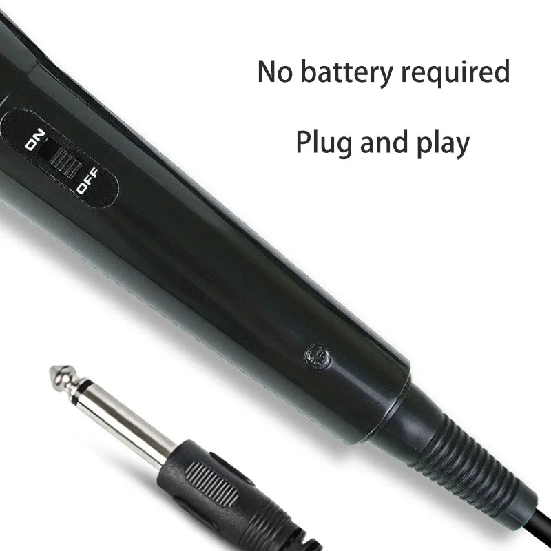 Black sleek plug-and-play hair straightener with matte finish and on off switch for kdes a58 wired dynamic microphone trolley conference karaoke ktv