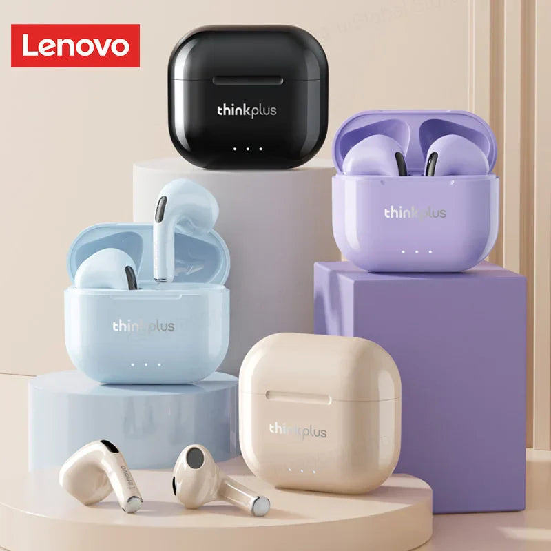 Lenovo thinkplus lp40 ii earphones tws hifi wireless bluetooth earbuds with stereo headset gaming cases in four colors