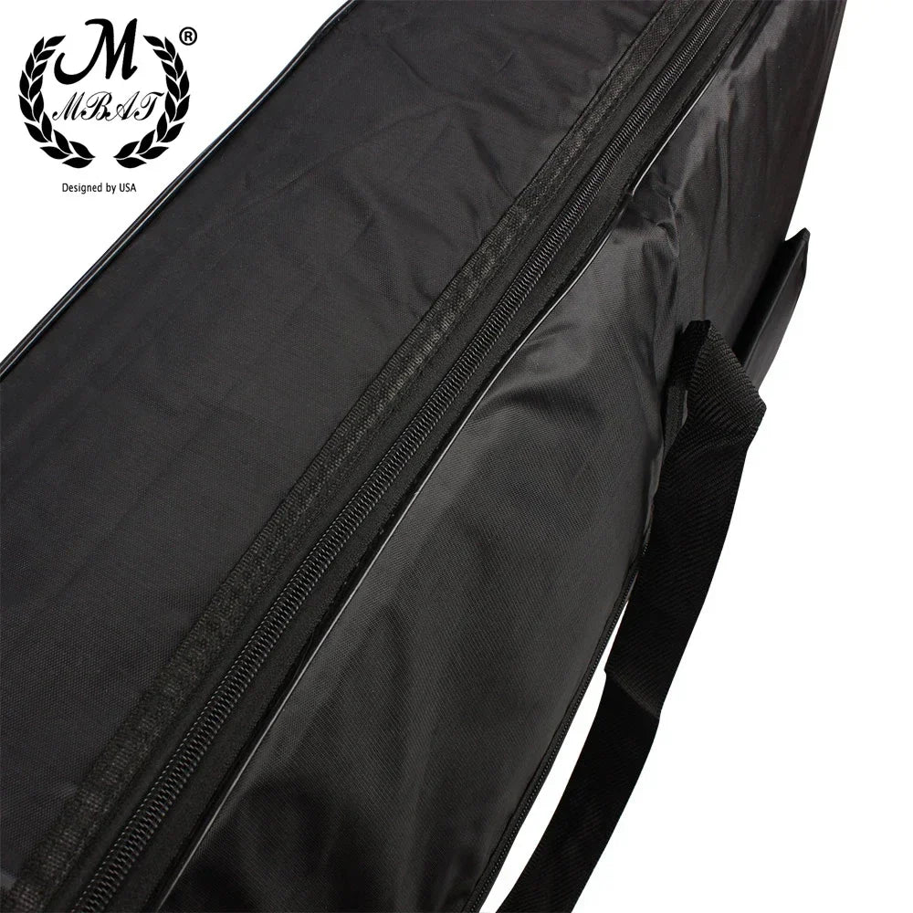 Black m.b.a.t waterproof oxford fabric bag case for 61 keys electric keyboard piano musical instruments accessories