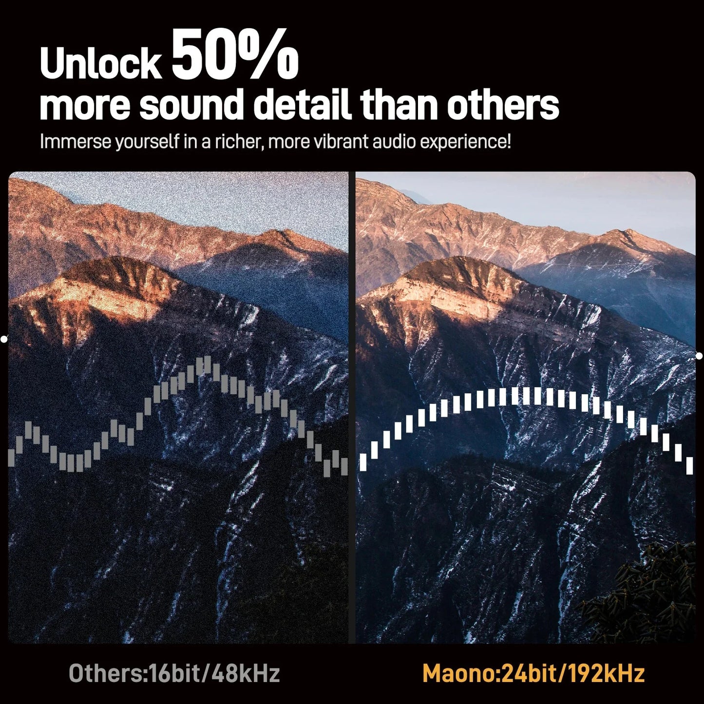 Maono ps22 lite usb audio interface with 24-bit 192khz routing software and sleek headphones for recording music guitar