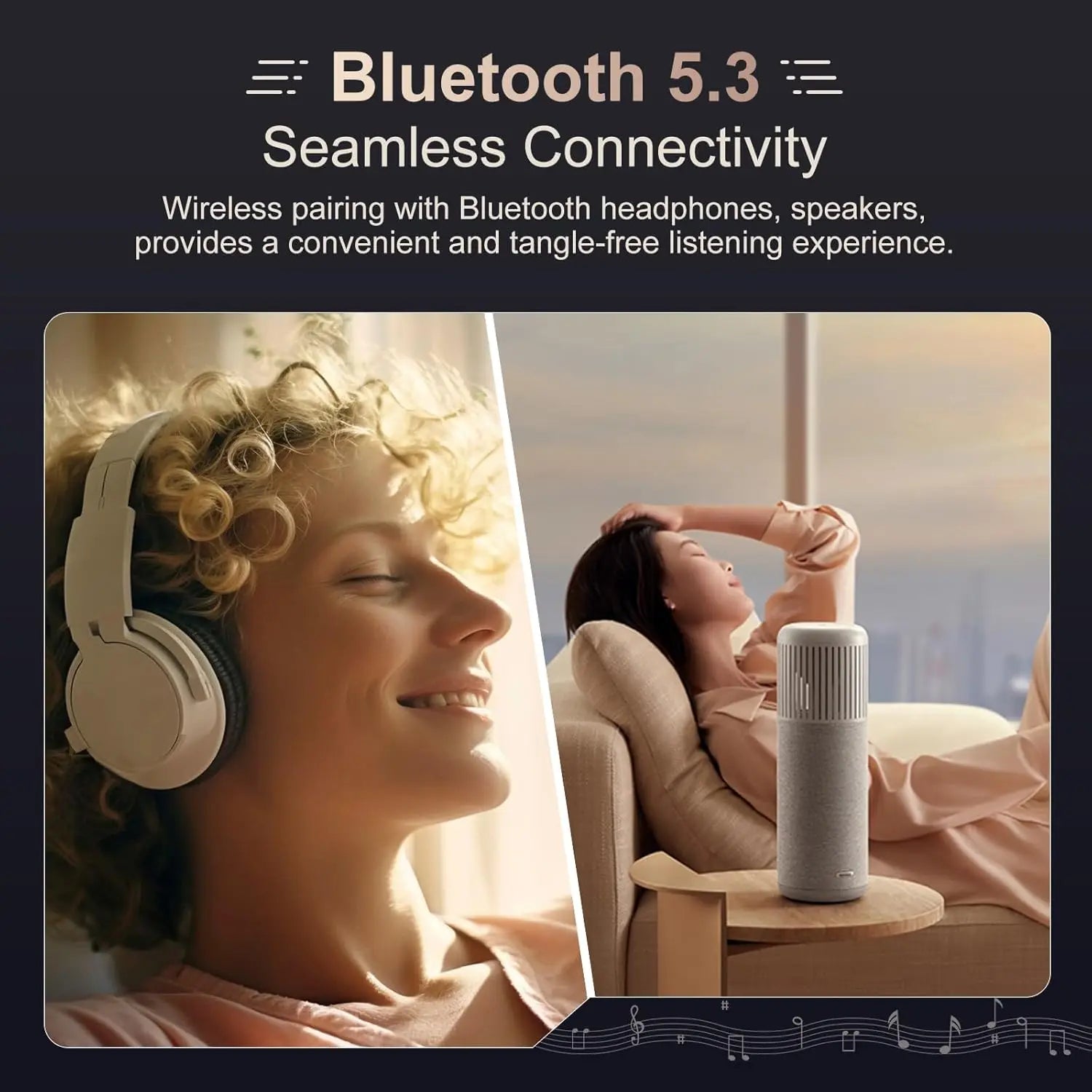White cylindrical mechen 128gb mp3 player with bluetooth 5.3 and vertical slits touchscreen music player with voice recorder