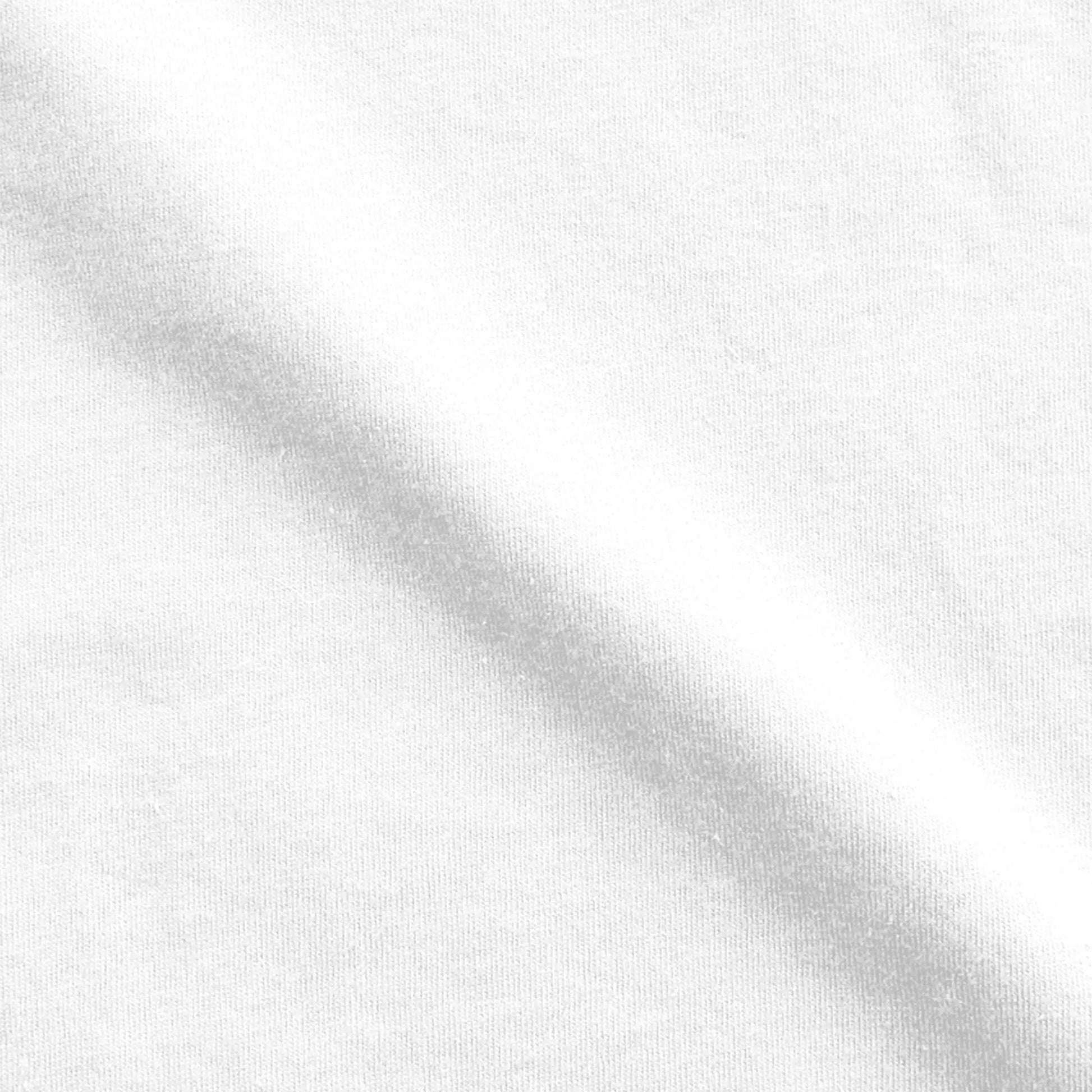 White cotton fabric with subtle diagonal texture for milo and chip accessories unisex tee printed t-shirt type beat music design