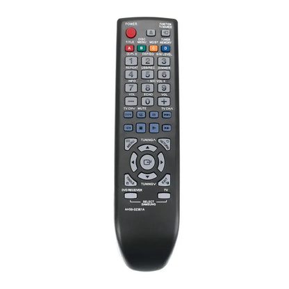 Black plastic samsung home theater remote control fit for ht-d330k ht-d355k ht-d353hk with red power button and color keys