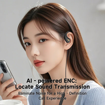 Black in-ear earbuds sports headsets with ergonomic design and gold accent featuring headphone 9d surround sound and hd mic