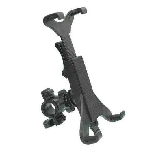 Black plastic music microphone stand holder mount for 7-11 inch tablet ideal for type beat music and beat music store use