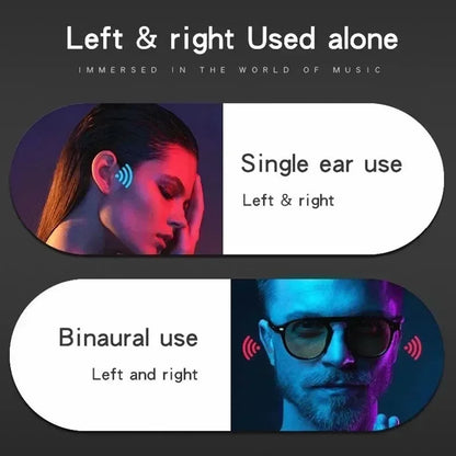 New original t75 black bone conduction headphones sports earphones with hiFi sound quality waterproof tws design
