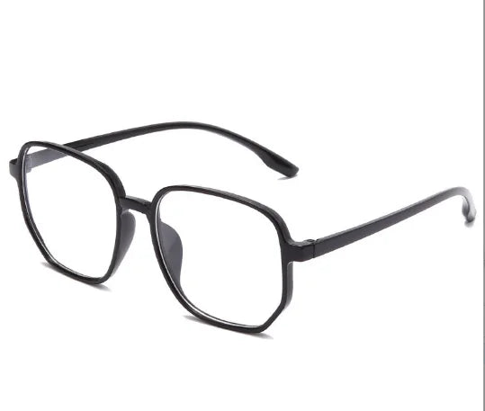 Black rectangular-framed glasses with sleek modern design from PESENAR hip hop costume kit for 80s 90s rapper accessories
