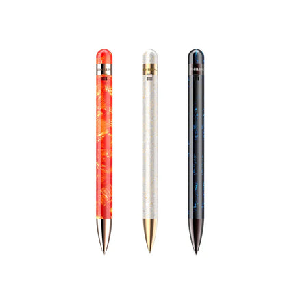 Three philips professional recording pens in orange red white and black with intelligent noise reduction for voice recording